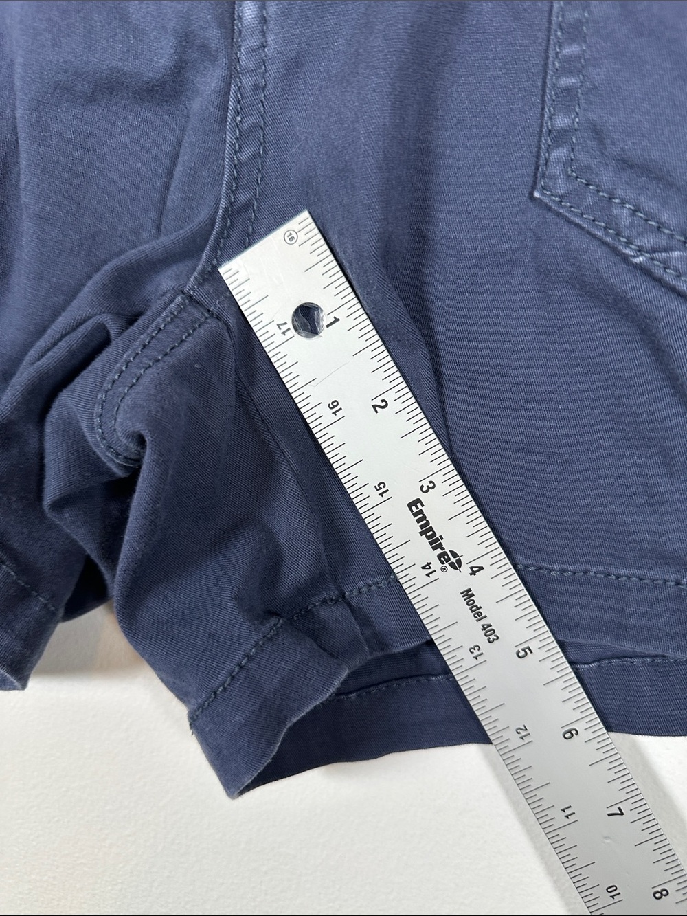 Supplies by UNIONBAY Alix Utility Shorts - Jorts Blue Size 6 - 28W - Picture 8 of 12